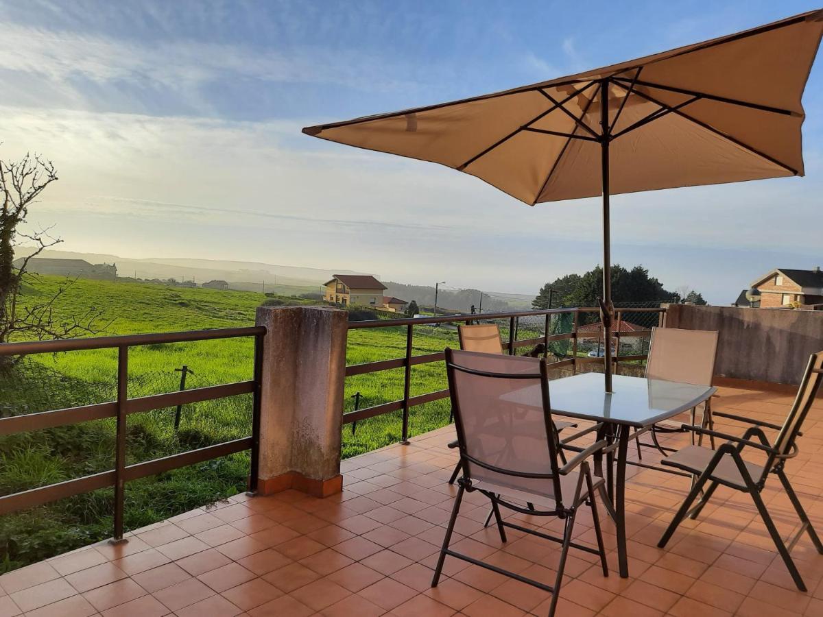Apartamento Con vistas al mar y aparcamiento gratis Suances Exterior foto