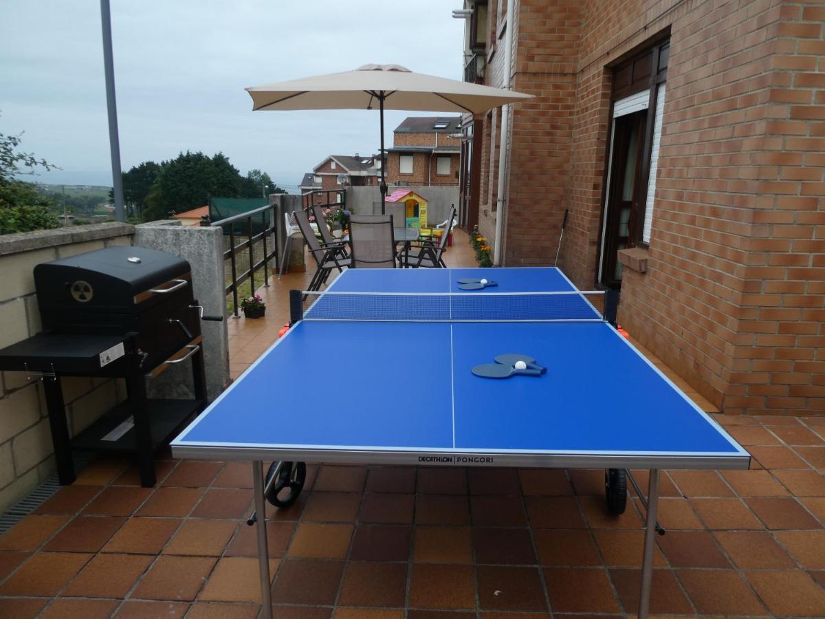 Apartamento Con vistas al mar y aparcamiento gratis Suances Exterior foto